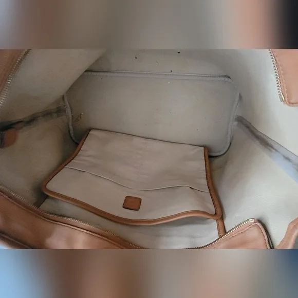 MCM Brown Tote (EUC) - Picture 4 of 4